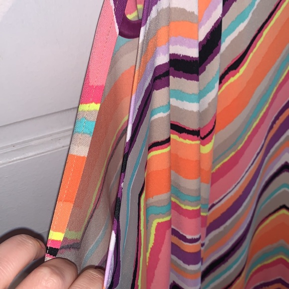 TRINA TURK Gorgeous rainbow tropical dress - Picture 4 of 4
